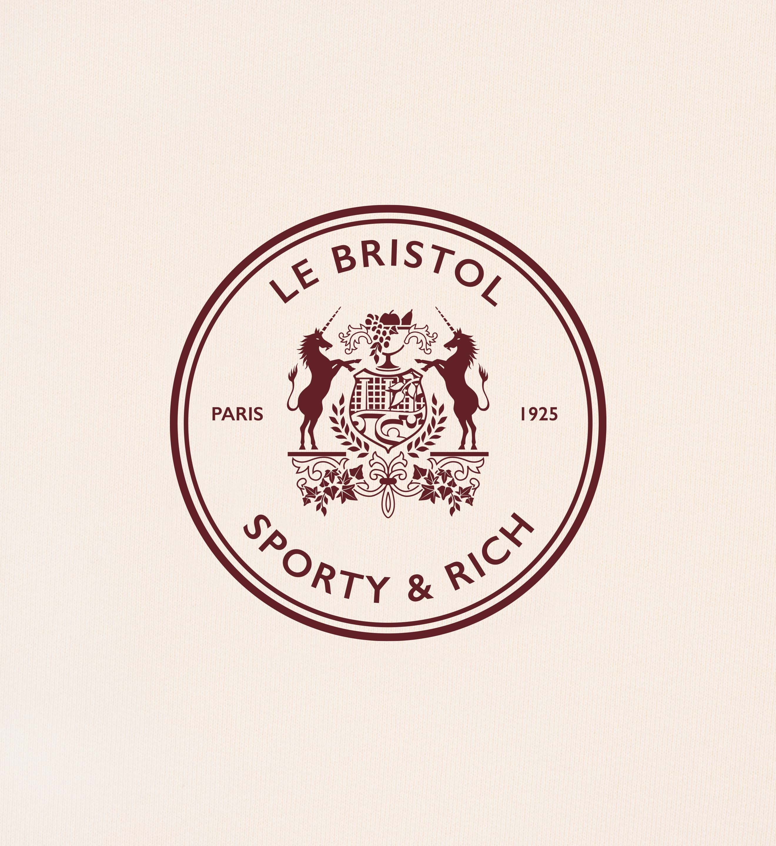 Oetker Collection Boutique Sporty & Rich x Le Bristol Cream Crewneck
