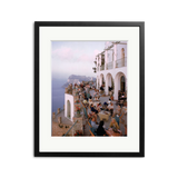 Sonic Editions Poster Capri Cafe Exclusive Print Oetker Collection Boutique Art Home and Accessories 