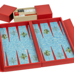 Alexandra Llewellyn Eden Rock - St Barths Exclusive Edition Travel Backgammon Board - Oetker Collection Hotels Boutique