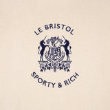 Bristol Crest Knitted Sweater Cream