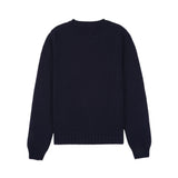 Bristol Crest Knitted Sweater Navy