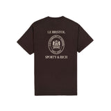 Crest Seal 100th T-Shirt Chocolate