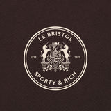Bristol Crest 100th Crewneck Chocolate