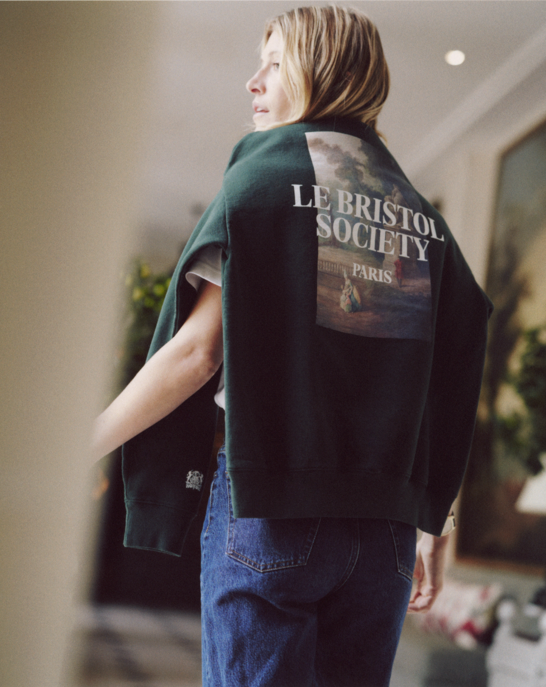 Le Bristol Paris le bristol society exclusive collection travel clothing luxury collaboration sporty & rich