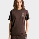 Crest Seal 100th T-Shirt Chocolate