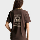 Crest Seal 100th T-Shirt Chocolate