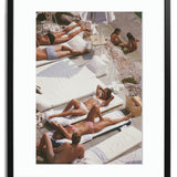 Sunbathers at Eden Roc