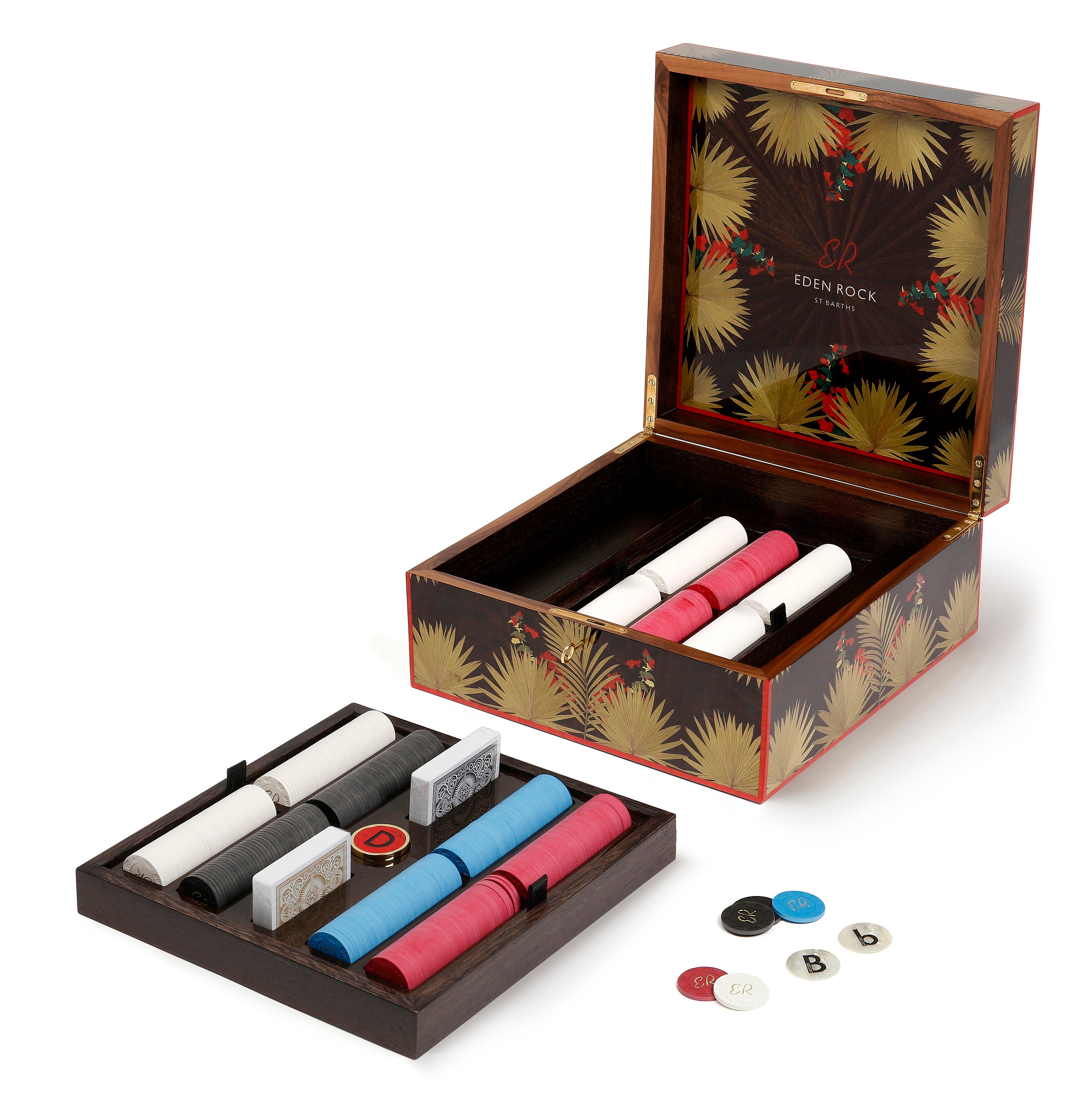Eden Rock limited edition poker set - Black - Oetker Collection Hotels Boutique